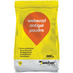 Weber saint gobain - acclrateur de prise bton, 300g, poudre  incorporer aux ciments, btons et enduits ...