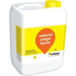 Weber saint gobain - acclrateur de prise bton 5l, weberad antigel liquide  incorporer aux ciments, ...
