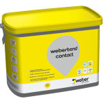 Weber saint gobain - colle contact, pour marches, contremarches, remont�es 7, 5kg, weberbond contact, ...