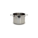 Webmarketpoint - faitout en acier inoxydable realterm d. 28 cm avec 2 poignes gnal.