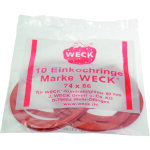 Weck - joint en caoutchouc 074 / 86 10 pi�ces de caoutchoucs pour bocal de conservation bocaux de conservation ...