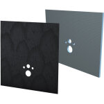 Wedi - kit habillage + finition b�ti - support i - board carbon noir