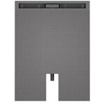 Wedi - receveur fundo plano linea coulement excentr 1200x1000x70mm