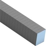 Wedi support pour vitre et cloison, fundo riolito et fundo riolito neo 1800x40x100mm