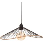 Wellhome suspension avec abat - jour en métal de 45 cm Wellhome suspension avec abat - jour en métal de 45 cm