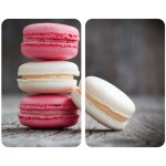 2 couvre - plaques universel macarons - 30 x 52 cm 2 couvre - plaques universel macarons - 30 x 52 cm