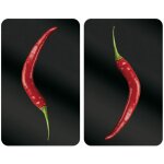 2 couvres plaques universelle peperoni - l. 52 x l. 30 cm 2 couvres plaques universelle peperoni - l. 52 x l. 30 cm