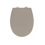 Abattant wc wenko vorno neo taupe duroplast easy close 37 x 46 cm abattant wc frein de chute antibact�rien ...