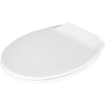 Wenko - abattant wc kos avec frein de chute premium, lunette toilettes clipsable, fixation inox, installation ... Wenko - abattant wc kos avec frein de chute premium, lunette toilettes clipsable, fixation inox, installation ...