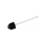 Brosse wc en silicone, brosse de rechange pour wc avec manche antibactrien et tte interchangeable en ...
