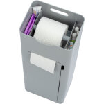 Combiné wc 6 en 1 wenko distributeur papier toilette, brosse wc, stockage papier, rangement protection ... Combiné wc 6 en 1 wenko distributeur papier toilette, brosse wc, stockage papier, rangement protection ...
