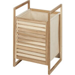 Panier � linge en bois avec sac de mat�riel acina, 56 litres wenko