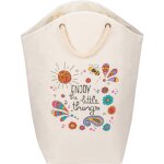 Petit panier � linge avec poign�es en corde, 58 l wenko