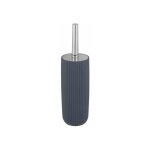Porte brosse wc agropoli, brosse wc noire, design ferm, plastique surface givre sans bpa,  10x36, ...