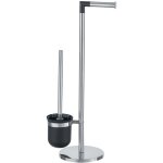 Combiné wc 2en1 parus wenko accessoire toilettes, brosse wc et dérouleur papier toilette, acier inoxydable ... Combiné wc 2en1 parus wenko accessoire toilettes, brosse wc et dérouleur papier toilette, acier inoxydable ...