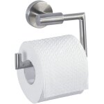 Porte papier toilette wenko bosio inox mat sans couvercle 15 cm support papier toilette mural porte papier ...