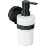 Wenko porte savon liquide mural, pavia noir Wenko porte savon liquide mural, pavia noir