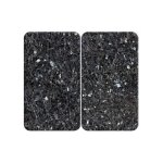 Plaque wenko en verre noir 2 pices induction gaz 30 cm plaque de cuisson en verre plaque de protection ...