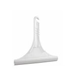 Wenko - raclette salle de bain, raclette de douche, manche design crochet pour suspendre la raclette ...