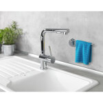 Porte torchon mural, porte lavette rotatif à fixer dans l'évier, fixation sans perçage turbo - loc®, ... Porte torchon mural, porte lavette rotatif à fixer dans l'évier, fixation sans perçage turbo - loc®, ...