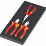 Wera 9784 garniture en mousse knipex set de pinces vde 1, 3 pièces Wera 9784 garniture en mousse knipex set de pinces vde 1, 3 pièces
