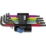 Multicolour torx� int�rieur jeu de cl�s m�les coud�es t 8, t 9, t 10, t 15, t 20, t 25, t 27, t 30, t ...