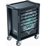 Wera - servante d'atelier 9700 tool rebel l785xp709xh1020mm 1 000 kg 7 tiroirs 78 pcs.