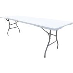 Werka pro - tables pliantes rectangulaires 239 x 74 x 74 cm (10 personnes)