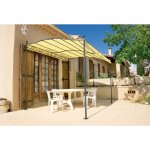 Werka pro - toile de pergola crme 3 x 2, 5m 180g / m2