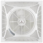 Westinghouse - ventilateur de plafond windsquare (l x l x h) 60 x 60 x 21 cm couleur des pales: blanc ...