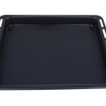 Whirlpool - lechefrite emaille noir 378 x 455 x 35 mm - c00777367