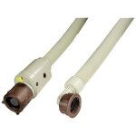 Whirlpool - tuyau d'eau - hydro - s�curit� droit / coud� 1, 5m (481953028925, 481281728625) lave - vaisselle ...