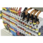 Hellermanntyton - wica - act - bk - pa66hirhs - bk (100) clip de marquage 561 - 06000 r080461