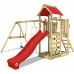 Wickey - aire de jeux portique bois multiflyer avec balançoire et toboggan maison enfant exterieur avec ... Wickey - aire de jeux portique bois multiflyer avec balançoire et toboggan maison enfant exterieur avec ...