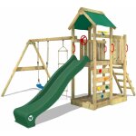 Wickey - aire de jeux portique bois multiflyer avec balançoire et toboggan maison enfant exterieur avec ... Wickey - aire de jeux portique bois multiflyer avec balançoire et toboggan maison enfant exterieur avec ...