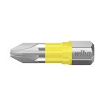 Jeu d'embouts y 25 mm pozidriv (pz3) 5 pcs 1 / 4' c6, 3 dans un coffret (41590) - wiha