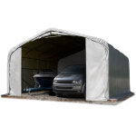 Toolport - wikinger tente - garage env. 7x7m tente de stockage carport porte d'env. 5x2, 9m pour camions, ...