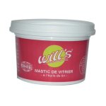 Will's - mastic vitrier mondial brun / acajou pot 1kg