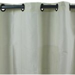 Thedecofactory - william - rideau en taffetas �cru 150x250