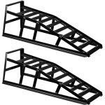 Wiltec 2 rampes d'acc�s jusqu'� 2 t par paire, 830 x 262 x 270 mm, pour v�hicules, en acier