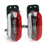 Feux de position ? 2x 6 led 12 v ? 117 x 43 x 46 mm ? feux d'encombrement gabarit ? �clairage routier ...