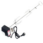 Wiltec - 2x fourches tournebroche bbq 82cm 230v acier fin grillade rôtisserie barbecue accessoire cuisine ... Wiltec - 2x fourches tournebroche bbq 82cm 230v acier fin grillade rôtisserie barbecue accessoire cuisine ...