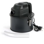 Wiltec - aspirateur  cendres portable ? 600 w, 15 kpa, rservoir 4 l, filtre hepa ? vide cendre chemine ...