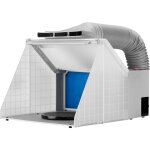 Wiltec - cabine d'aspiration pour a�rographie airbrush 12 v ? 47 db ? 4 m� / mn ? avec �clairage ? filtre ...