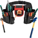 Wiltec ceinture à outils ? 17 poches 71 x 28 cm ? capacité de charge 25 kg ? en polyester ? ceinture ... Wiltec ceinture à outils ? 17 poches 71 x 28 cm ? capacité de charge 25 kg ? en polyester ? ceinture ...