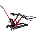 Wiltec cric hydraulique 3 en 1 ? capacit� max. 300 kg ? hauteur de levage max. 530 mm ? pour motos, quads ...