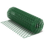 Wiltec - fil de grillage vert  mailles alvolaires 25 x 25 mm - 25 m x 60 cm - en acier galvanis revtus ...
