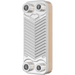 Changeur de chaleur thermique avec 10 plaques ? 191 x 73 x 414 mm ? max. 22 kw ? 0, 18 l par passe ? ...