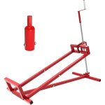 Wiltec kit cric l�ve tracteur tondeuse avec adaptateur pour visseuse sans fil ? 400 kg max. ? acier ? ...