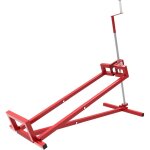 Wiltec kit cric l�ve tracteur tondeuse avec adaptateur pour visseuse sans fil ? 400 kg max. ? acier ? ...